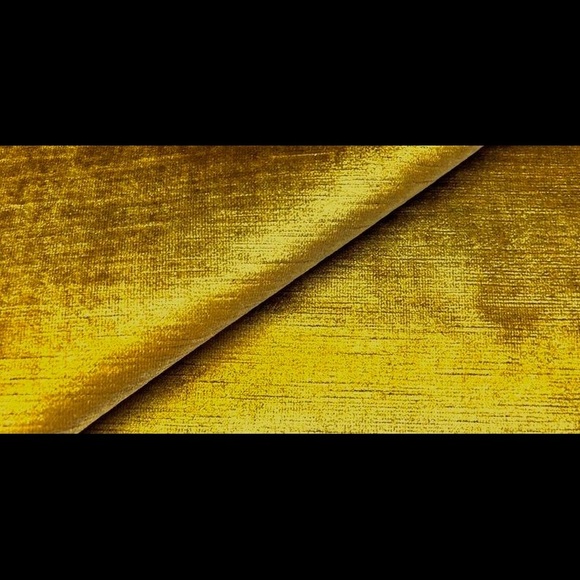 premium high end plush heavy velvet upholstery fabric Golden Velvet
